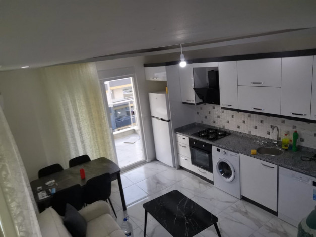 Меблированная квартира планировки 1+1, 60м2 в новом доме, район Авсаллар - Ракурс 4