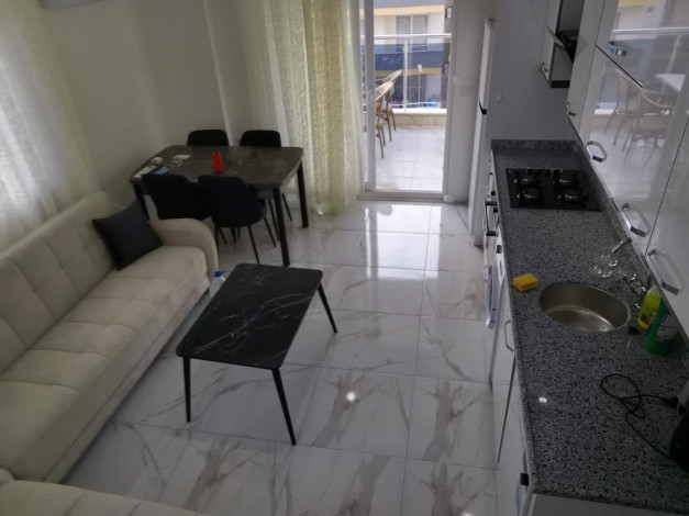 Меблированная квартира планировки 1+1, 60м2 в новом доме, район Авсаллар - Ракурс 5