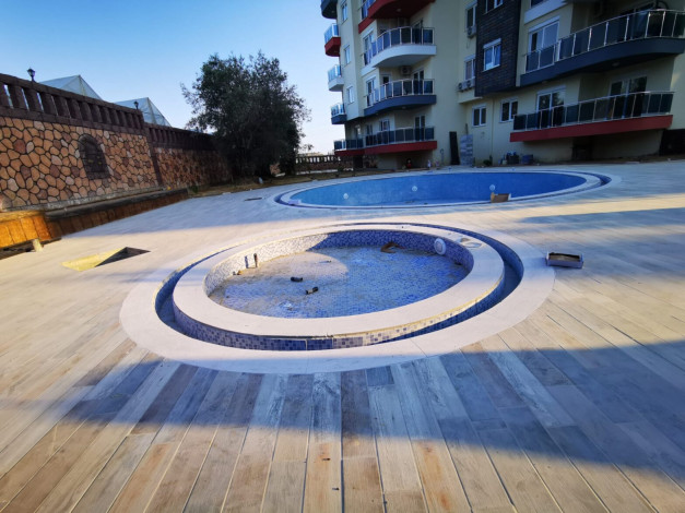 Меблированная квартира планировки 1+1, 60м2 в новом доме, район Авсаллар - Ракурс 14