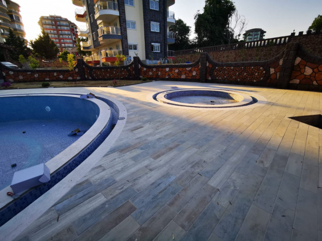 Меблированная квартира планировки 1+1, 60м2 в новом доме, район Авсаллар - Ракурс 15