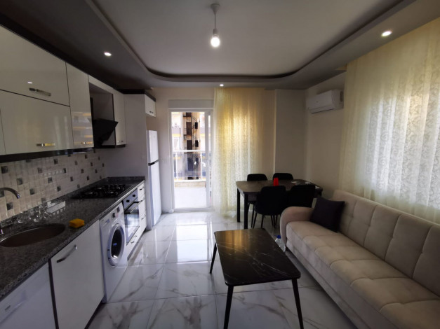 Меблированная квартира планировки 1+1, 60м2 в новом доме, район Авсаллар - Ракурс 18