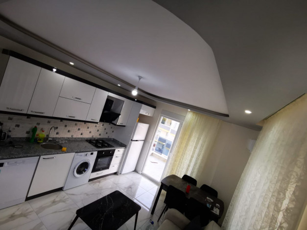 Меблированная квартира планировки 1+1, 60м2 в новом доме, район Авсаллар - Ракурс 20