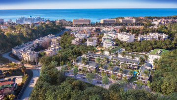 Элитный проект с апартаментами 1+1, 2+1, 4+1  на побережье Средиземного моря, район Авсаллар - Ракурс 12