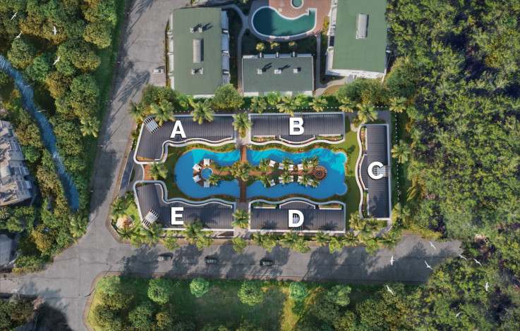 Элитный проект с апартаментами 1+1, 2+1, 4+1  на побережье Средиземного моря, район Авсаллар - Ракурс 13