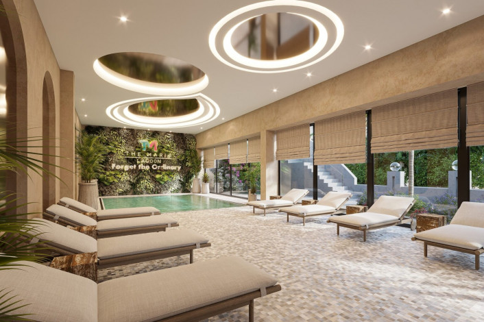 Элитный проект с апартаментами 1+1, 2+1, 4+1  на побережье Средиземного моря, район Авсаллар - Ракурс 28