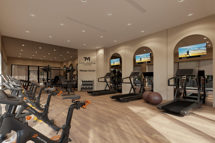 Элитный проект с апартаментами 1+1, 2+1, 4+1  на побережье Средиземного моря, район Авсаллар - Ракурс 36