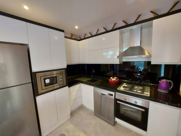 Меблированные апартаменты 1+1, 79м2 с видом на Средиземное море, район Каргыджак - Ракурс 8