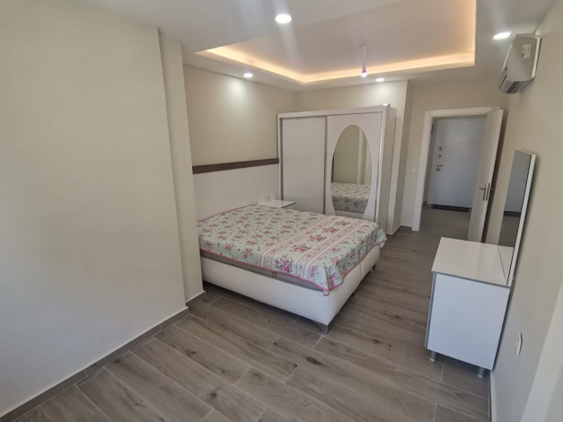 Уютная квартира планировки 1+1, 48м2 с видом на море, район Махмутлар - Ракурс 3