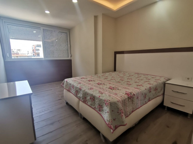 Уютная квартира планировки 1+1, 48м2 с видом на море, район Махмутлар - Ракурс 4