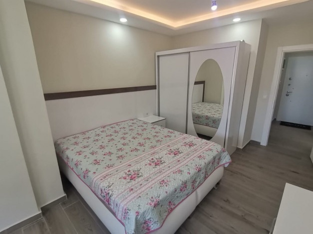 Уютная квартира планировки 1+1, 48м2 с видом на море, район Махмутлар - Ракурс 6