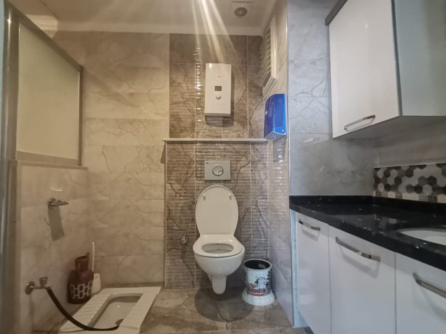 Уютная квартира планировки 1+1, 48м2 с видом на море, район Махмутлар - Ракурс 7