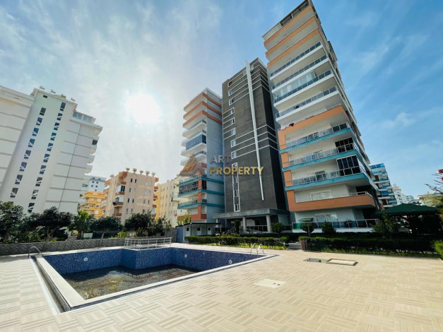 Уютная квартира планировки 1+1, 48м2 с видом на море, район Махмутлар - Ракурс 15