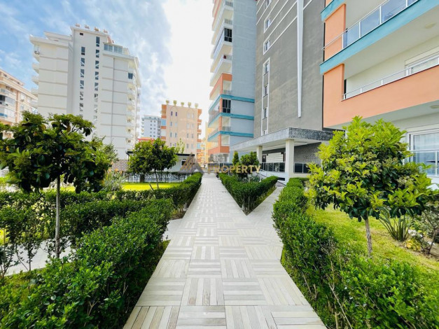 Уютная квартира планировки 1+1, 48м2 с видом на море, район Махмутлар - Ракурс 17