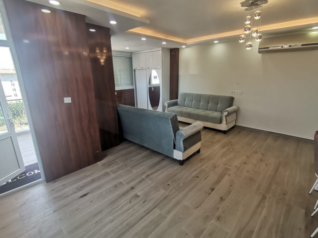 Уютная квартира планировки 1+1, 48м2 с видом на море, район Махмутлар - Ракурс 21