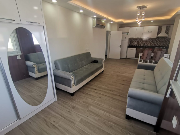 Уютная квартира планировки 1+1, 48м2 с видом на море, район Махмутлар - Ракурс 26