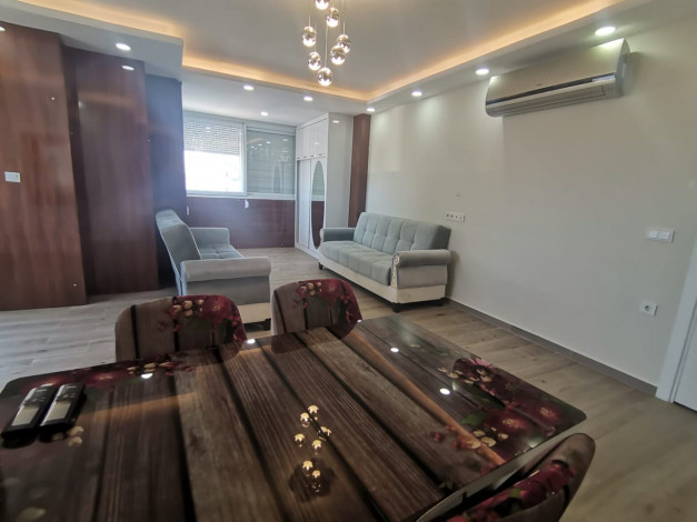 Уютная квартира планировки 1+1, 48м2 с видом на море, район Махмутлар - Ракурс 27