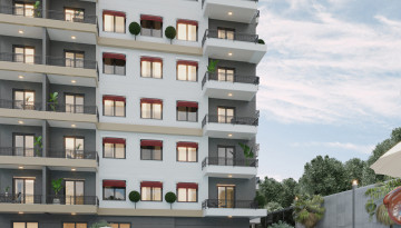 Новый проект с апартаментами планировки 1+1 и 5+1 в районе Авсаллар - Ракурс 14