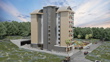Новый проект с апартаментами планировки 1+1 и 5+1 в районе Авсаллар - Ракурс 18