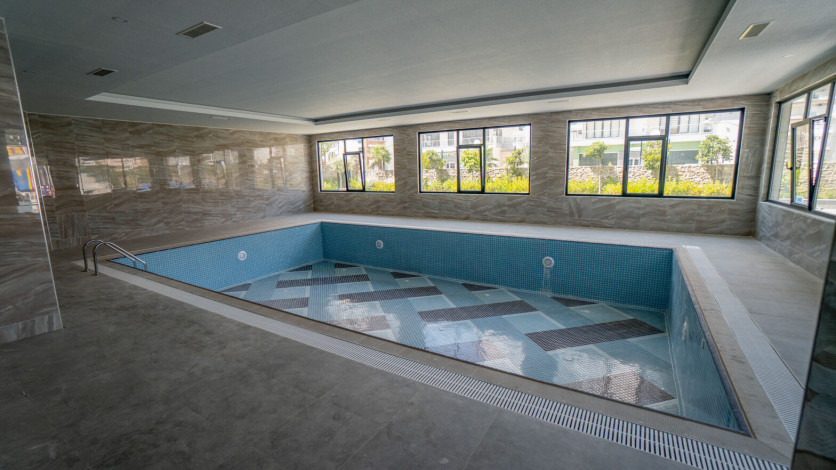 Меблированная квартира планировки 1+1, 50м2 в новом доме, район Махмутлар - Ракурс 2