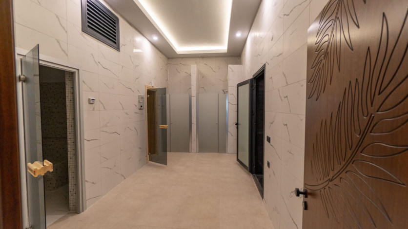 Меблированная квартира планировки 1+1, 50м2 в новом доме, район Махмутлар - Ракурс 8