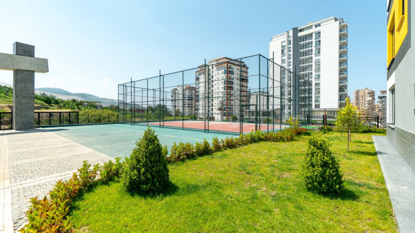 Меблированная квартира планировки 1+1, 50м2 в новом доме, район Махмутлар - Ракурс 10