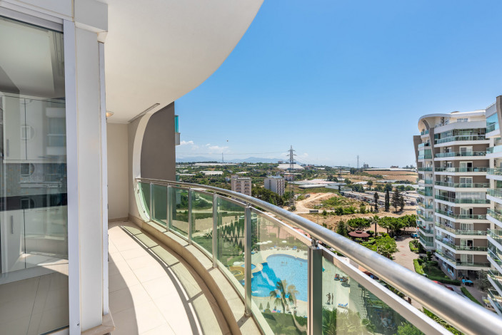 Просторные апартаменты планировки 2+1, 101м2 в красивом жилом комплексе, район Авсаллар - Ракурс 5