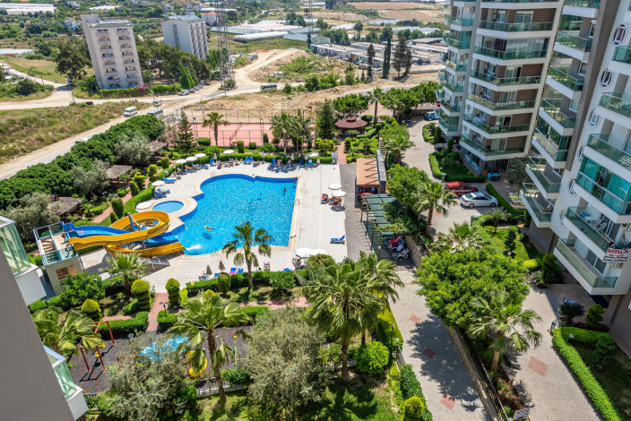 Просторные апартаменты планировки 2+1, 101м2 в красивом жилом комплексе, район Авсаллар - Ракурс 6