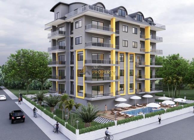 Квартира планировки 3+1, 102 м2 в новом жилом комплексе, район Авсаллар - Ракурс 4