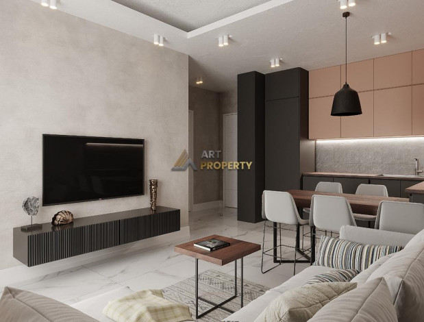 Квартира планировки 3+1, 102 м2 в новом жилом комплексе, район Авсаллар - Ракурс 20