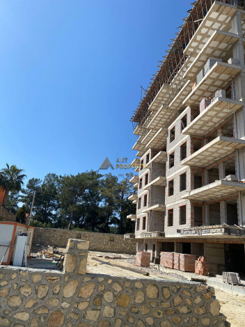 Квартира планировки 1+1, 43м2 в жилом комплексе на стадии строительства, район Авсаллар - Ракурс 7