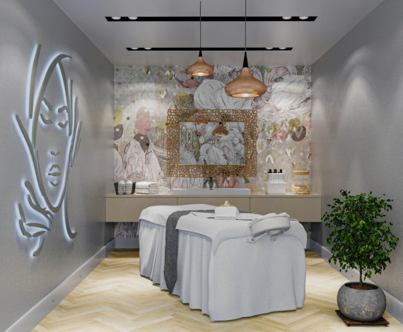 Квартира планировки 1+1, 43м2 в жилом комплексе на стадии строительства, район Авсаллар - Ракурс 27