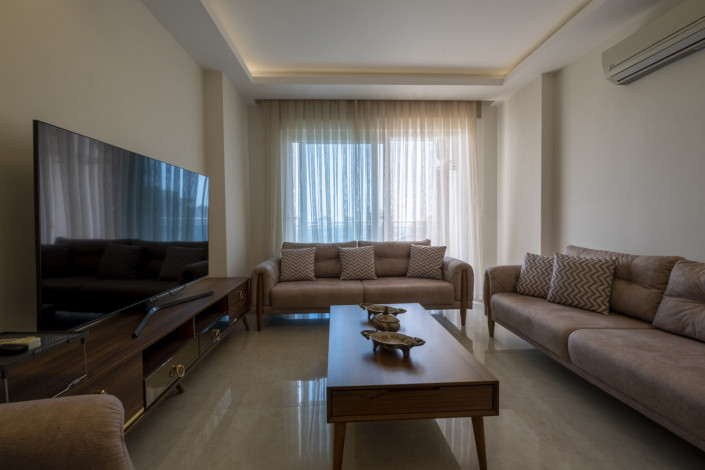 Апартаменты 2+1, 115м2 в популярном комплексе, район Махмутлар - Ракурс 5