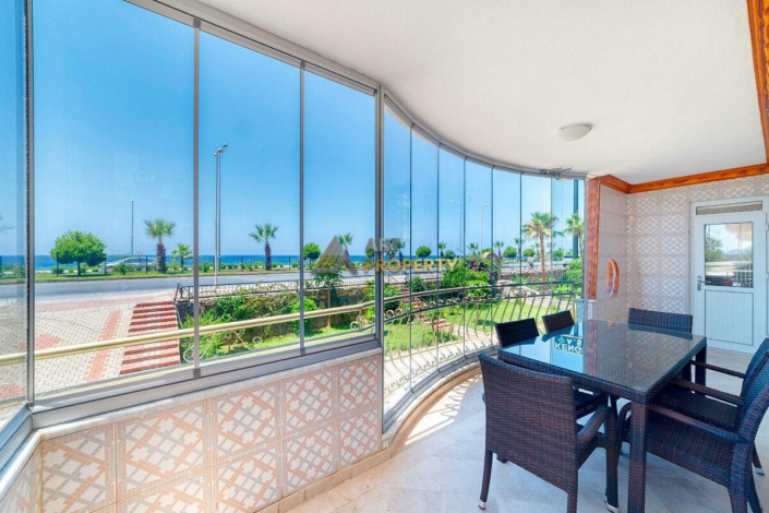 Шикарная квартира планировки 2+1, 120м2 с видом на Средиземное море, район Махмутлар - Ракурс 2