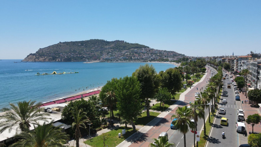 Квартира планировки 3+1, 150м2 с видом на Средиземное море, центр Алании - Ракурс 13