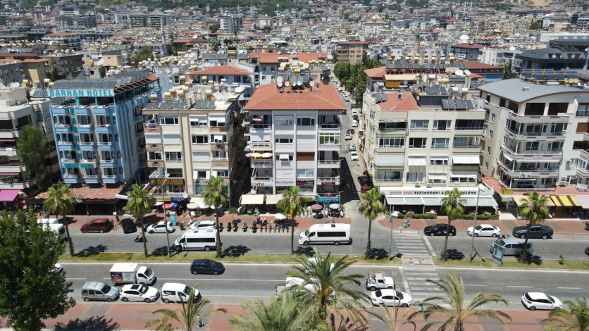 Квартира планировки 3+1, 150м2 с видом на Средиземное море, центр Алании - Ракурс 15