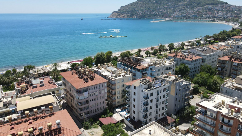 Квартира планировки 3+1, 150м2 с видом на Средиземное море, центр Алании - Ракурс 16