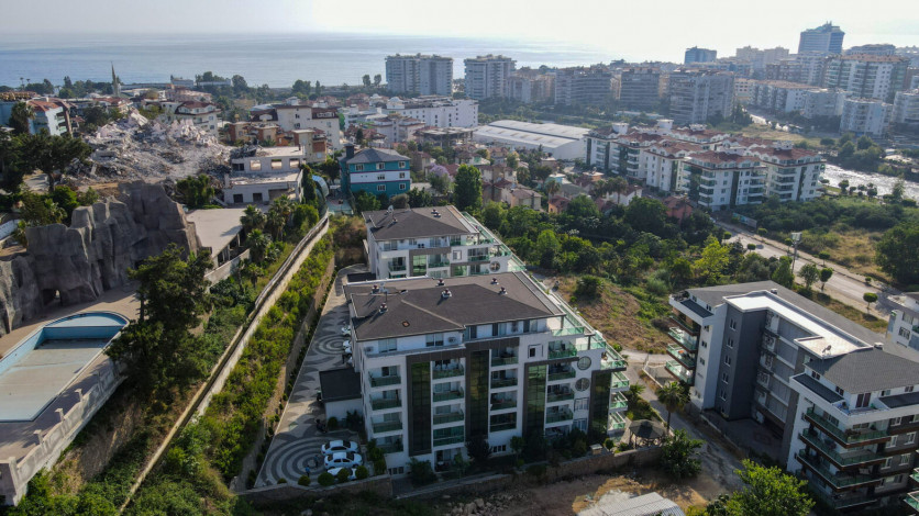 Апартаменты планировки 2+1, 110м2 в современном жилом комплексе, район Кестель - Ракурс 2