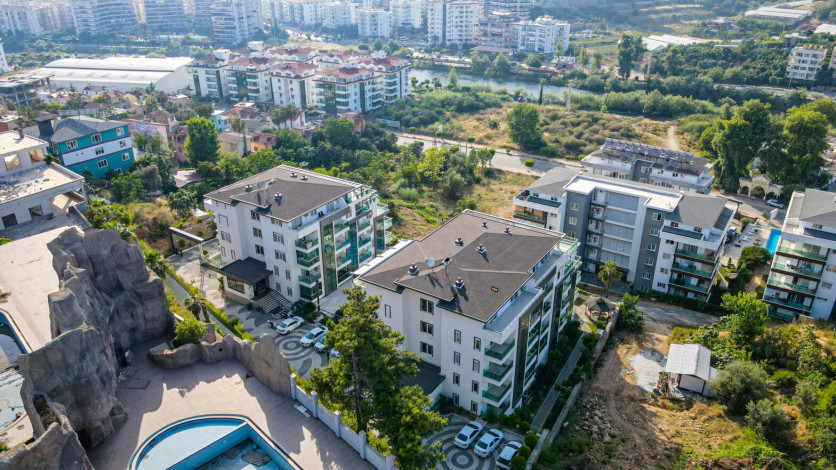 Апартаменты планировки 2+1, 110м2 в современном жилом комплексе, район Кестель - Ракурс 3