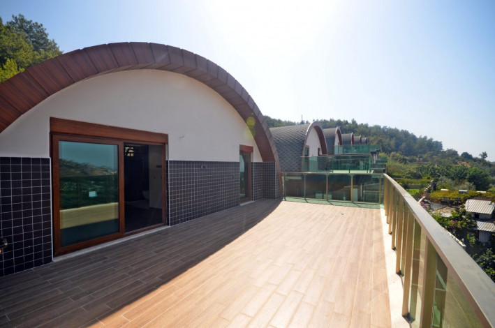 Роскошная видовая вилла планировки 5+1, 367м2 в центральной части города Аланья - Ракурс 5