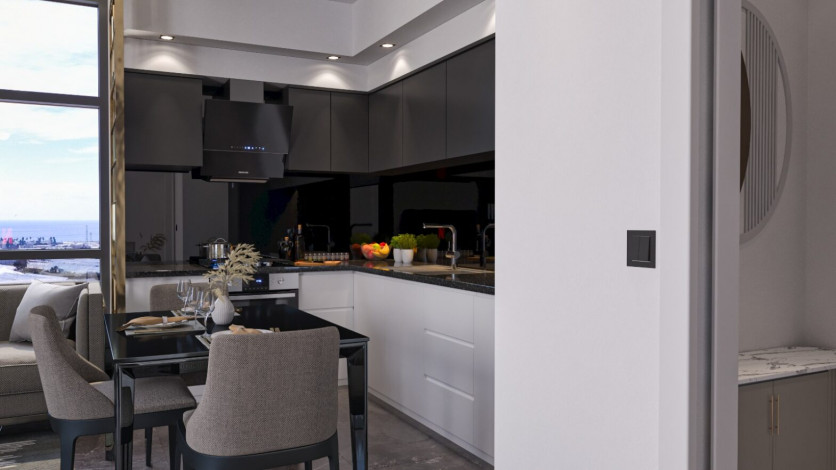 Квартира 4+1 в районе Паяллар, Аланья - Ракурс 5