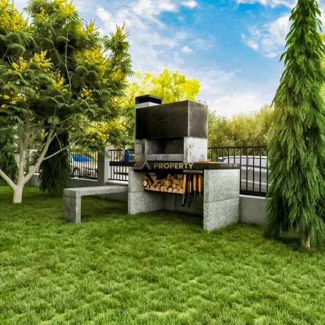 Проект шикарных вилл на стадии строительства в районе Тепе - Ракурс 5