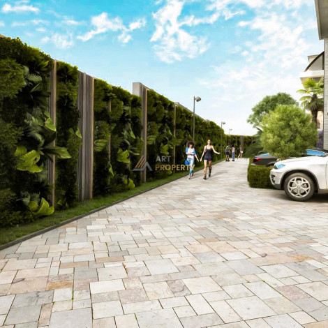 Проект шикарных вилл на стадии строительства в районе Тепе - Ракурс 9