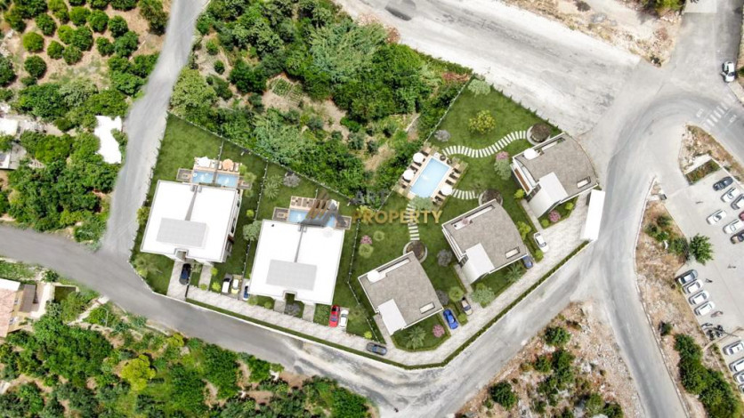 Проект шикарных вилл на стадии строительства в районе Тепе - Ракурс 15