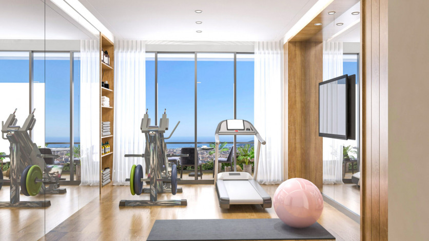 Проект шикарных вилл на стадии строительства в районе Тепе - Ракурс 40