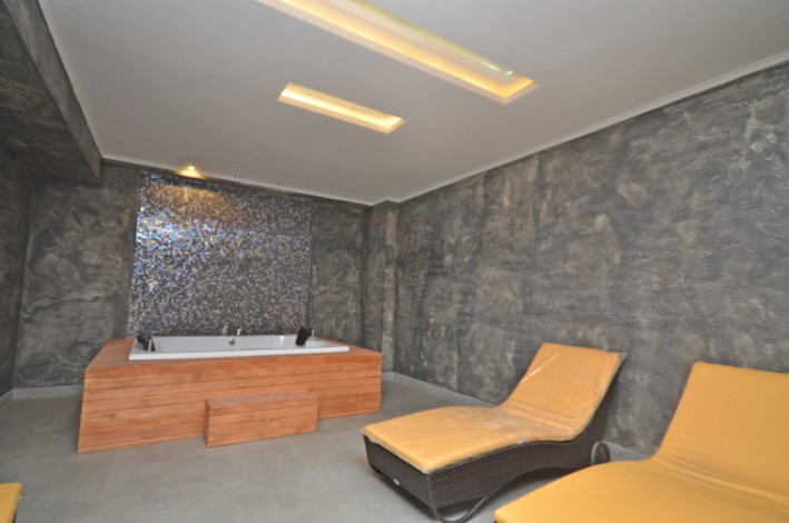 Шикарная меблированная квартира планировки 1+1, 50м2 с видом на море, район Каргыджак - Ракурс 21