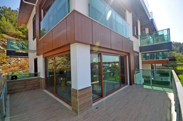 Шикарная видовая вилла планировки 5+1, 367м2 в районе Бекташ, Аланья - Ракурс 20