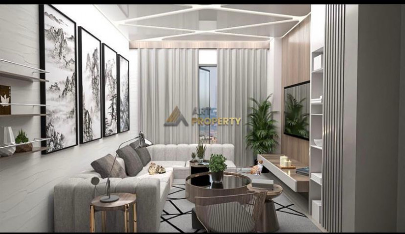 Проект на стадии строительства с апартаментами 2+1 и 4+1 в районе Оба - Ракурс 3