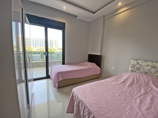 Меблированный садовый дуплекс планировки 2+1, 106м2 в районе Каргыджак - Ракурс 7