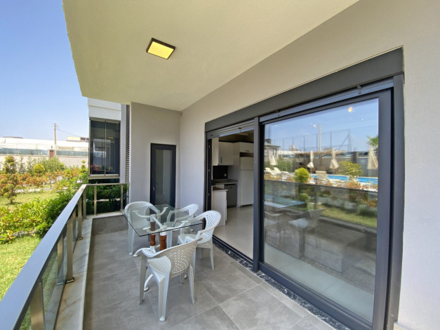 Меблированный садовый дуплекс планировки 2+1, 106м2 в районе Каргыджак - Ракурс 14