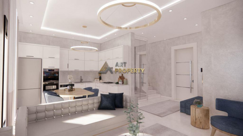 Новый инвестиционный проект на стадии строительства в районе Авсаллар - Ракурс 4